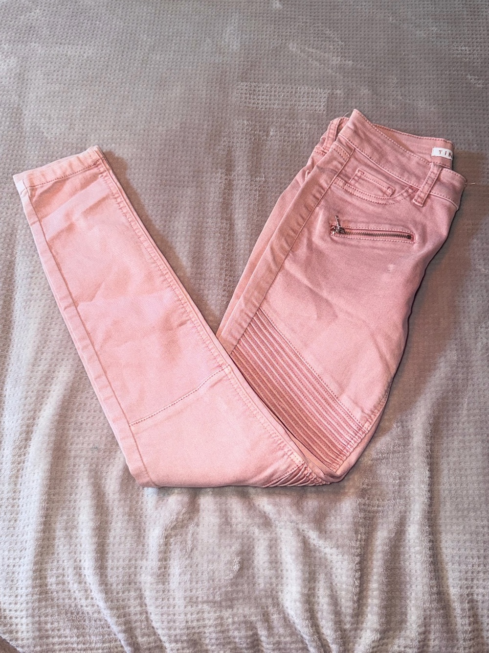 Tinseltown Dusty Rose High-Waist Skinny Jeans Size 1